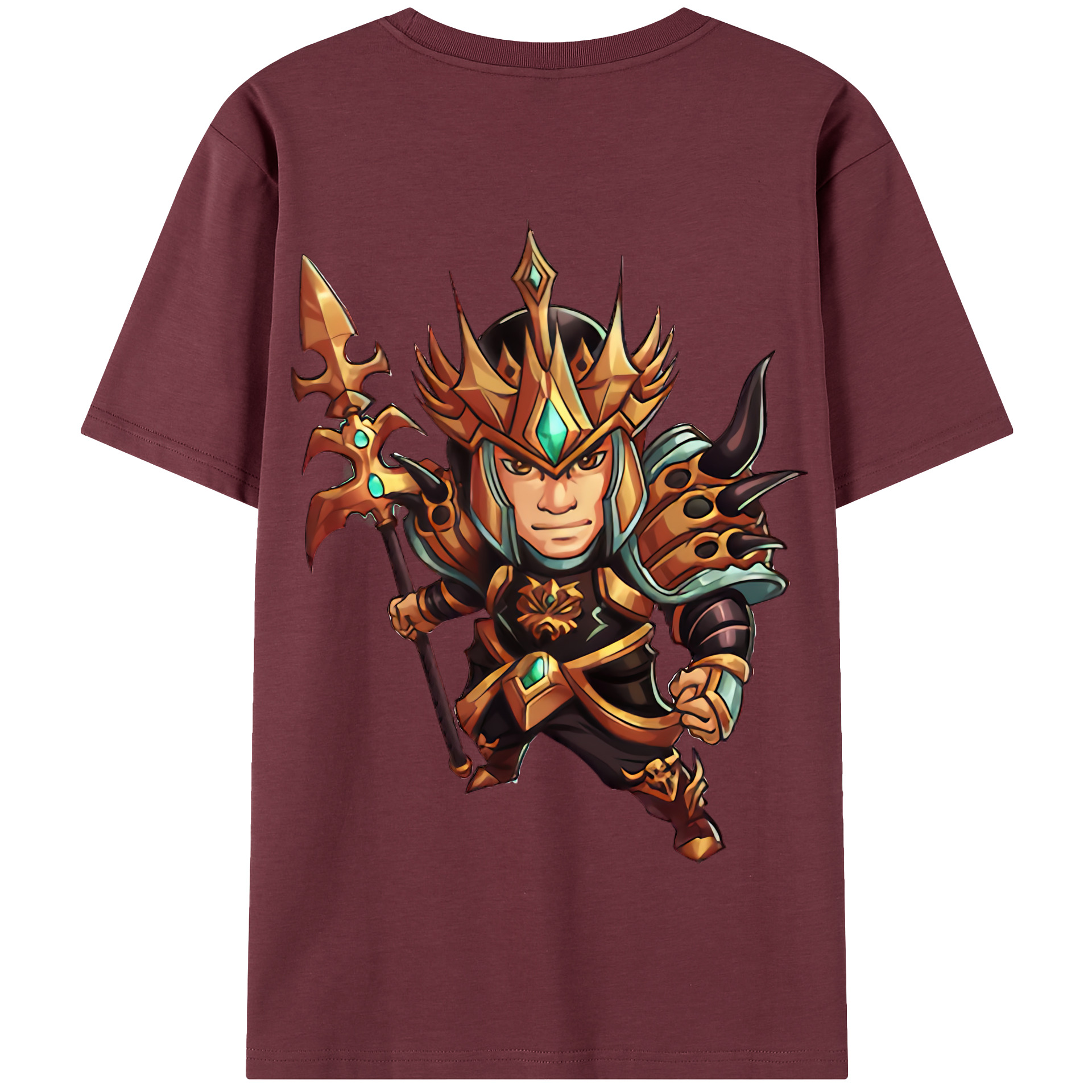 リーグ・オブ・レジェンド League of Legends LOL 綿100％半袖Tシャツ（背面プリント）